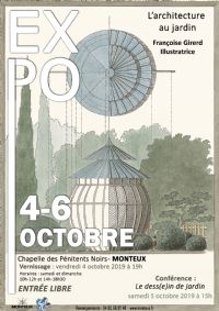 Expo et conférence L'architecture au jardin. Du 4 au 6 octobre 2019 à MONTEUX. Vaucluse. 